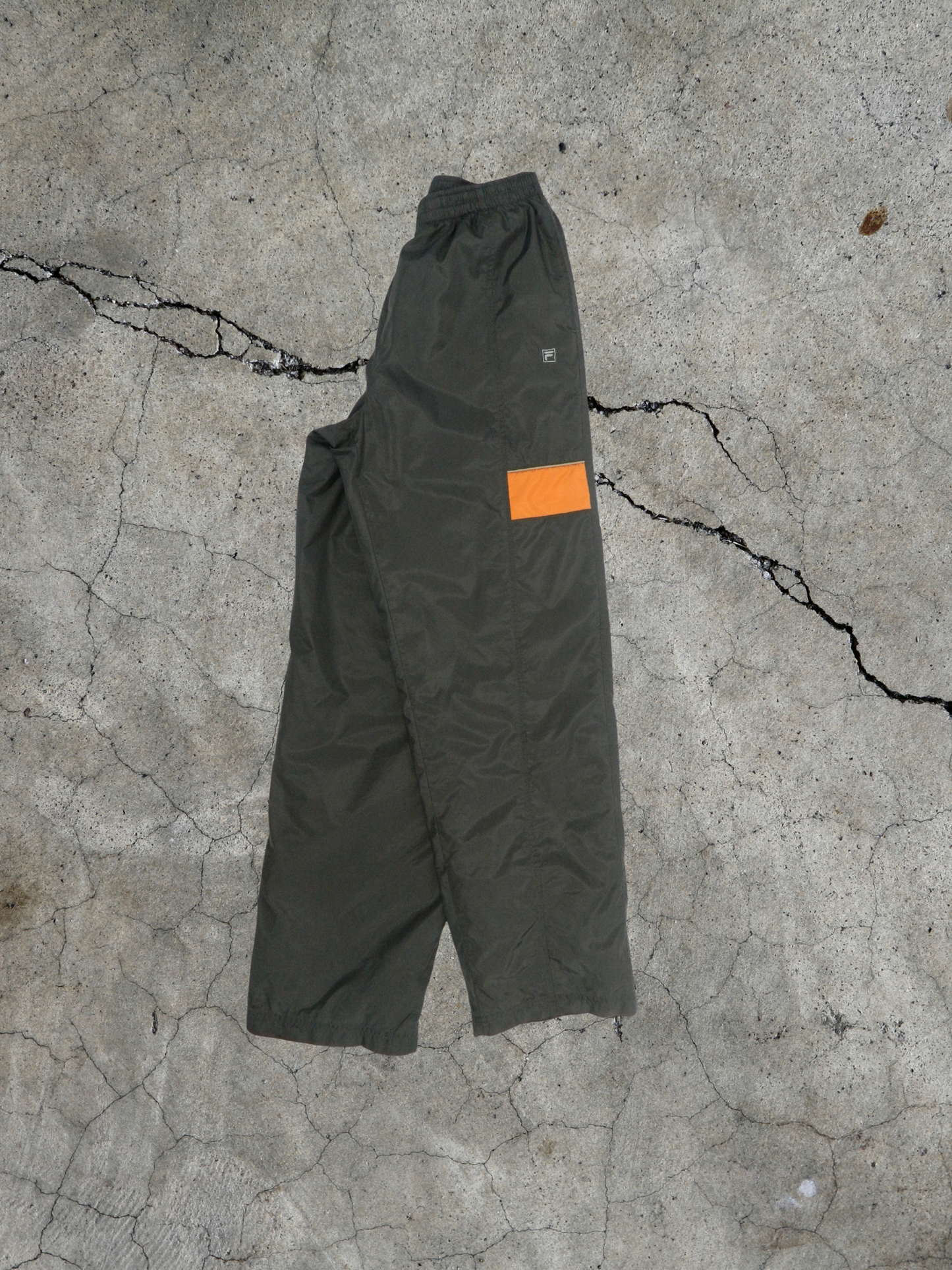 Vintage Fila Nylon Track Pants - M